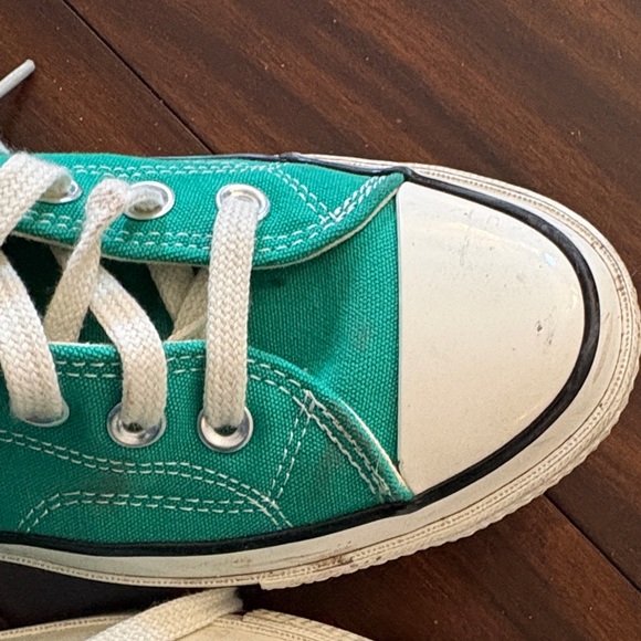 Converse Teal High-Tops (M7, W9-9.5) - Picture 5 of 6